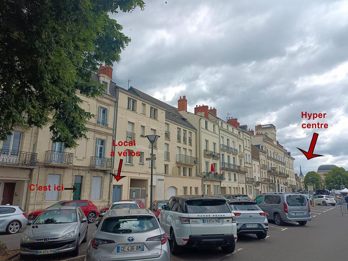 Balcon Sur Loire Local Velo Saumur Exterior foto